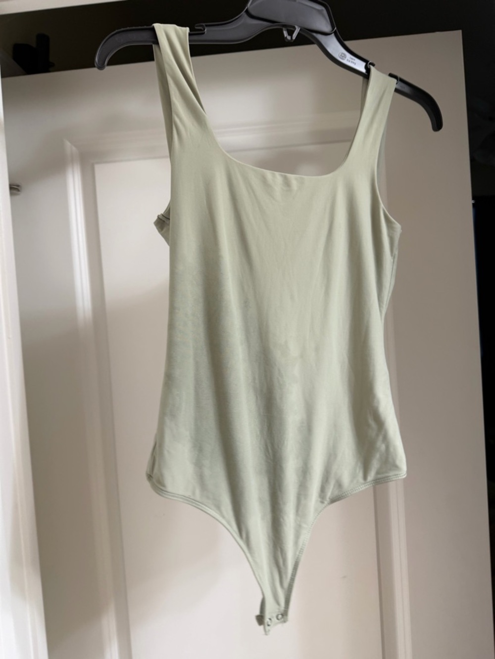 Abercrombie sleeveless soft sage bodysuit small
